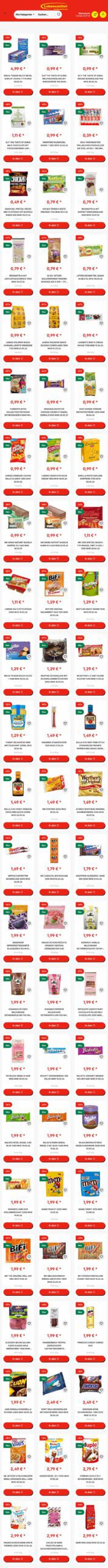 Topangebote von Lebensmittel-Sonderposten.de Topangebote von Lebensmittel-Sonderposten.de KW38 2025