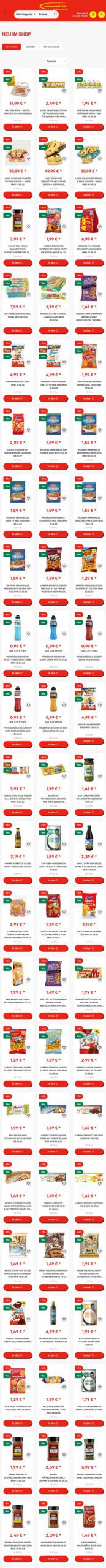 Topangebote von Lebensmittel-Sonderposten.de Topangebote von Lebensmittel-Sonderposten.de KW38 2025