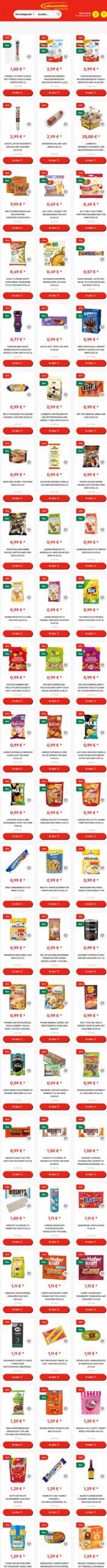 Topangebote von Lebensmittel-Sonderposten.de KW38 2025